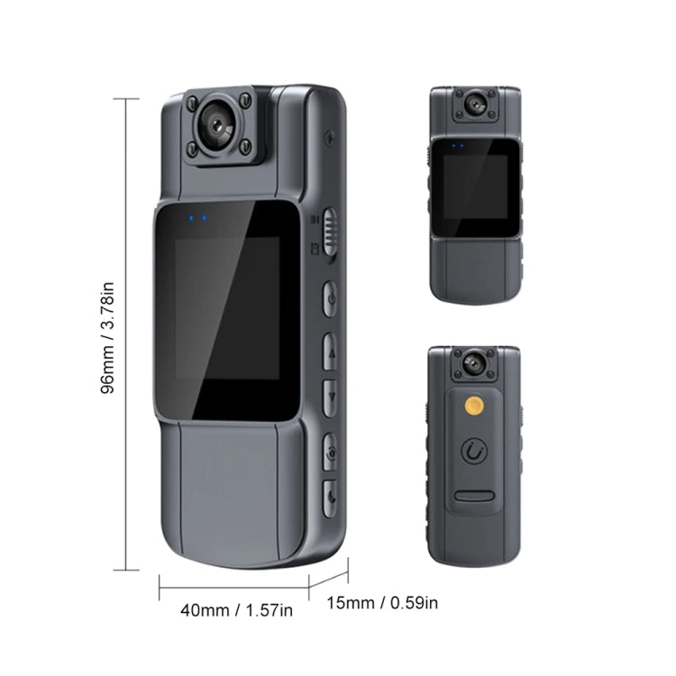 L11 2K WIFI Version With 64G Memory Card 1.54 Inch IPS Screen Mini Body Camera Night Vision Digital Video Recorder Sports DV - Digital Video Recorder by buy2fix | Online Shopping UK | buy2fix