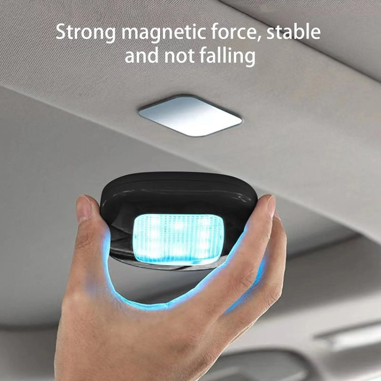 Car USB Charging Strong Magnetic Roof Reading LED Light(Beige) - Dome Lights by buy2fix | Online Shopping UK | buy2fix