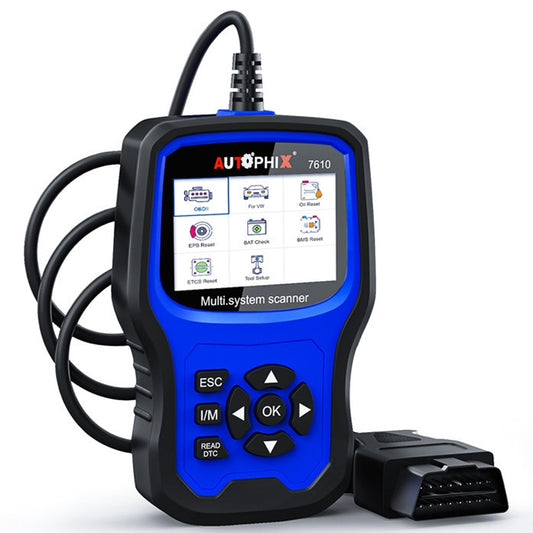 AUTOPHIX 7610 OBD2 Scan Diagnostic Tool Full System Maintenance And Repair Detector - Electronic Test by AUTOPHIX | Online Shopping UK | buy2fix