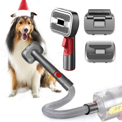 For Dyson V7 V8 V10 V11 V15 Pet 3 In 1 Grooming Suction Head Set Without Hose - For Dyson Accessories by buy2fix | Online Shopping UK | buy2fix