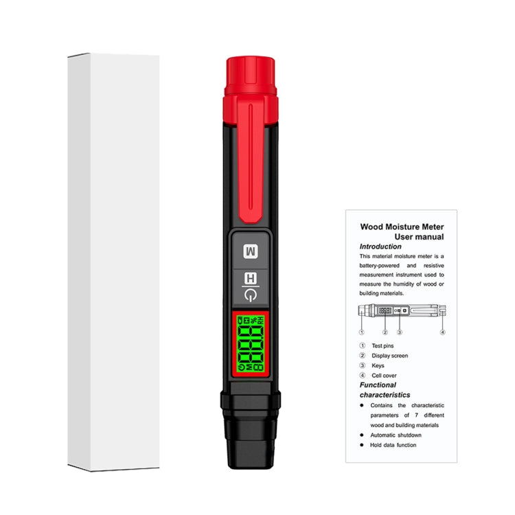 HABOTEST Wood Moisture Content Rapid Tester - PH & Moisture Meter by HABOTEST | Online Shopping UK | buy2fix