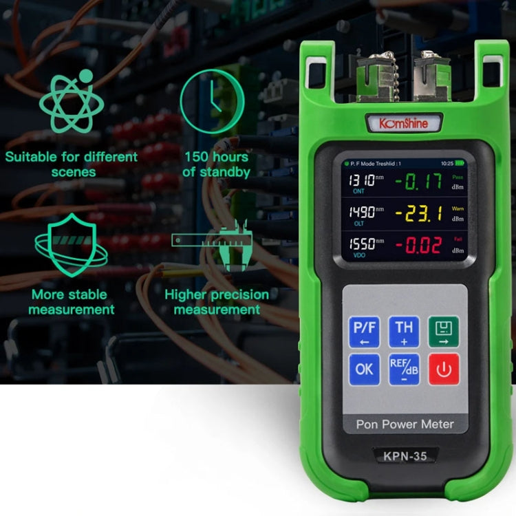 Komshine KPN-35 High Precision PON Optical Power Meter 1310/1490/1550nm Fiber Tester(SC/UPC Interface) - Fiber Optic Test Pen by Komshine | Online Shopping UK | buy2fix