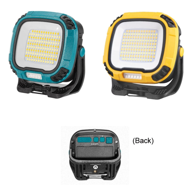 COB Work Lilight Type-C Charging Outdoor Lighting Floodlight(W892-1 Blue Without Battery) - Camping Lighting by buy2fix | Online Shopping UK | buy2fix