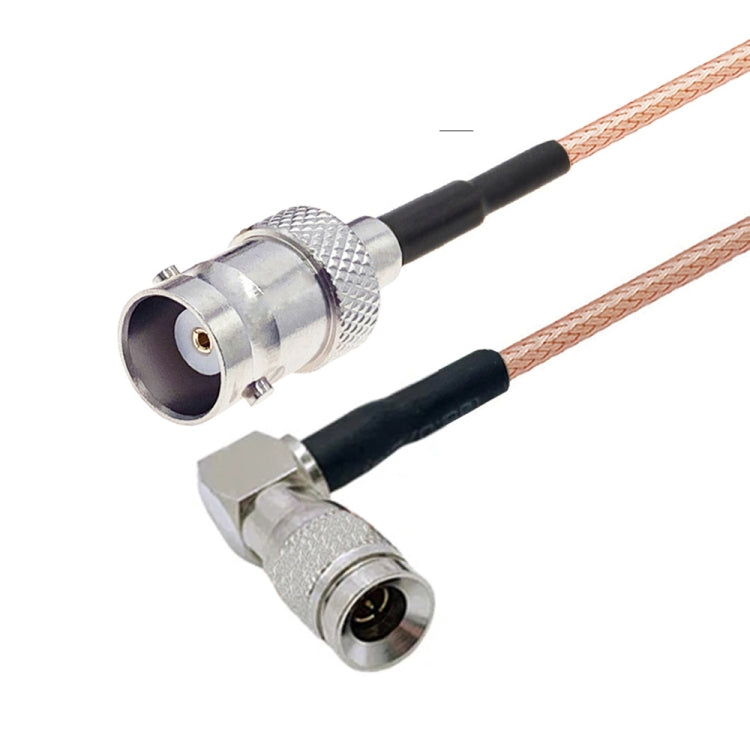 100cm CC4 Male Elbow To BNC Female Connector Cable RG179 Coaxial RF Wire - Connectors by buy2fix | Online Shopping UK | buy2fix