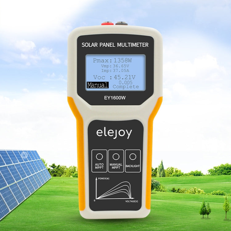 elejoy 1600W MPPT Solar Photovoltaic Panel Multimeter(EY1600W) - Digital Multimeter by elejoy | Online Shopping UK | buy2fix