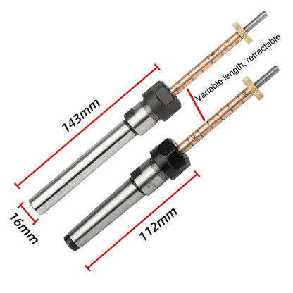 Woodturning Pen Mandrel Collet Penmaking Turning Lathe DIY Clamping Mandrel Fitting Tool(Straight Shank) - Others by buy2fix | Online Shopping UK | buy2fix