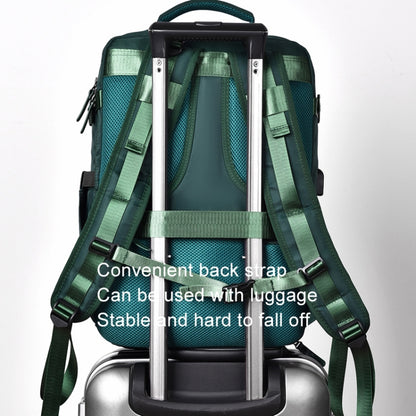 WEIXIER B692 Large Capacity Shoulder Bag Business Travel Computer Backpack(Green) - Double-shoulder Bags by WEIXIER | Online Shopping UK | buy2fix