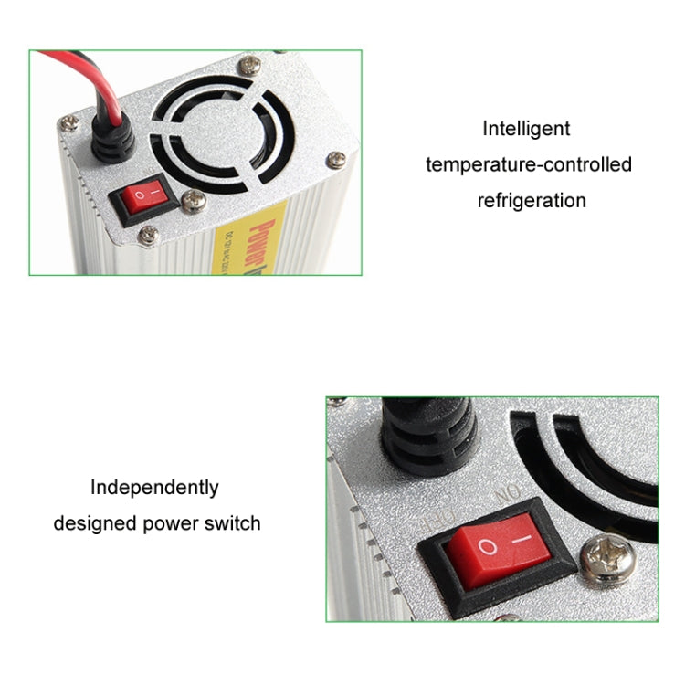 150W Car Inverter Modified Wave Automotive Power Conversion, Specification: 12V To 110V - Modified Square Wave by buy2fix | Online Shopping UK | buy2fix