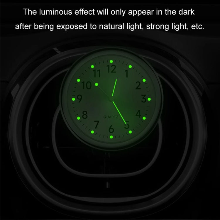 Car Digital Electronic Quartz Luminous Clock, Color: Black - Clocks & Car Meters by buy2fix | Online Shopping UK | buy2fix