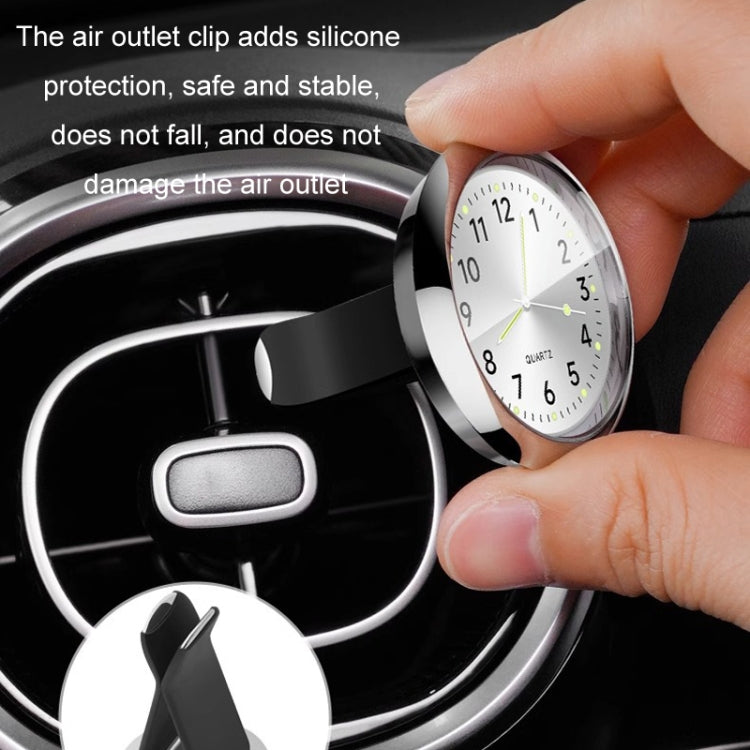 Car Digital Electronic Quartz Luminous Clock, Color: Black - Clocks & Car Meters by buy2fix | Online Shopping UK | buy2fix