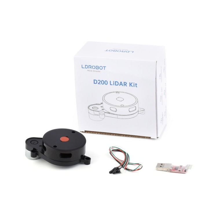 Waveshare 24659 360-degrees Omni-directional Triangulation Lidar, 8m Radius Ranging - Arduino Nucleo Accessories by Waveshare | Online Shopping UK | buy2fix