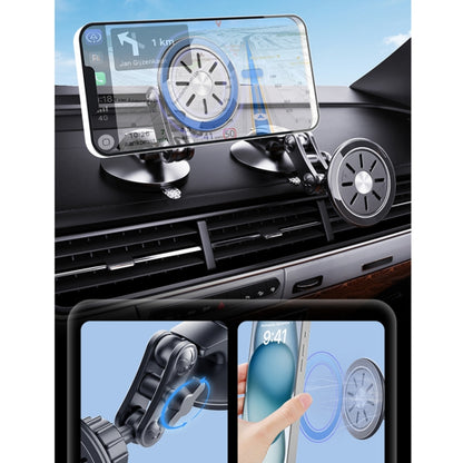 Central Control Instrument Panel Car Navigation Universal Phone Holder, Model: X24-6 Clip Suction Cup - Universal Car Holders by buy2fix | Online Shopping UK | buy2fix