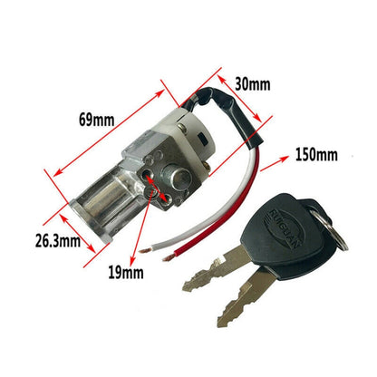 For Silverfish/Qianhe Electric Vicycle Lithium Battery Box Lock(LHMO170) - Theft Protection by buy2fix | Online Shopping UK | buy2fix