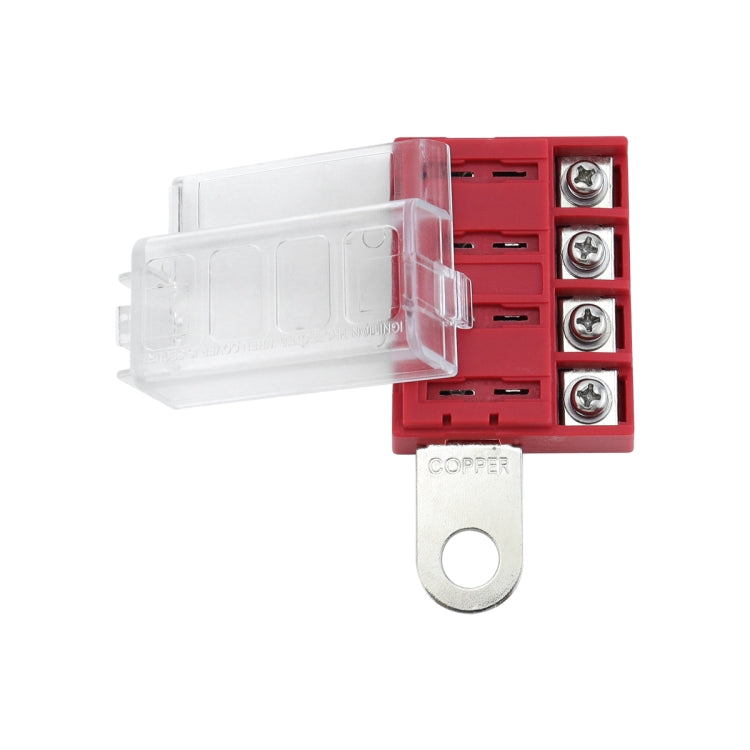 4-way RV Yacht Flame Retardant Waterproof Battery Terminal Fuse Block(One) - Fuse by buy2fix | Online Shopping UK | buy2fix