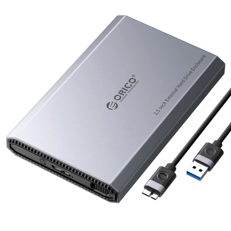 ORICO DD25 USB3.1 5Gbps Mobile Hard Drive Case 2.5 inch External Mechanical Solid State SATA Universal - HDD Enclosure by ORICO | Online Shopping UK | buy2fix