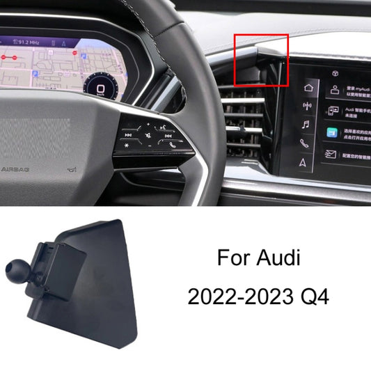 For Audi Car Mobile Phone Holder Mounting Base, Model: 22-23 Q4 - Special Car Holders by buy2fix | Online Shopping UK | buy2fix