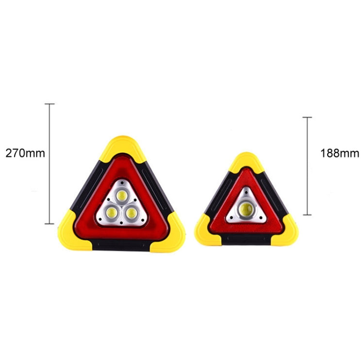 Small Car Traffic Warning Sign Vehicle Reflective Tripod Emergency Light - Reflective Material by buy2fix | Online Shopping UK | buy2fix