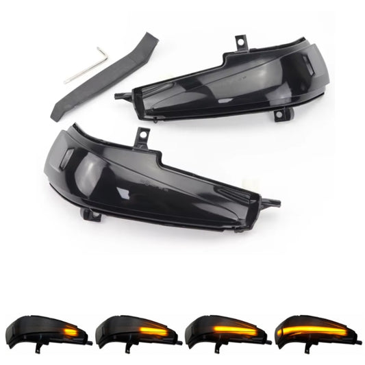 For Honda Civic MK8 Car Dynamic LED Water Flow Turn Signal Rearview Mirror Lights, Color: Yellow Light - Arrow Turn Lights by buy2fix | Online Shopping UK | buy2fix