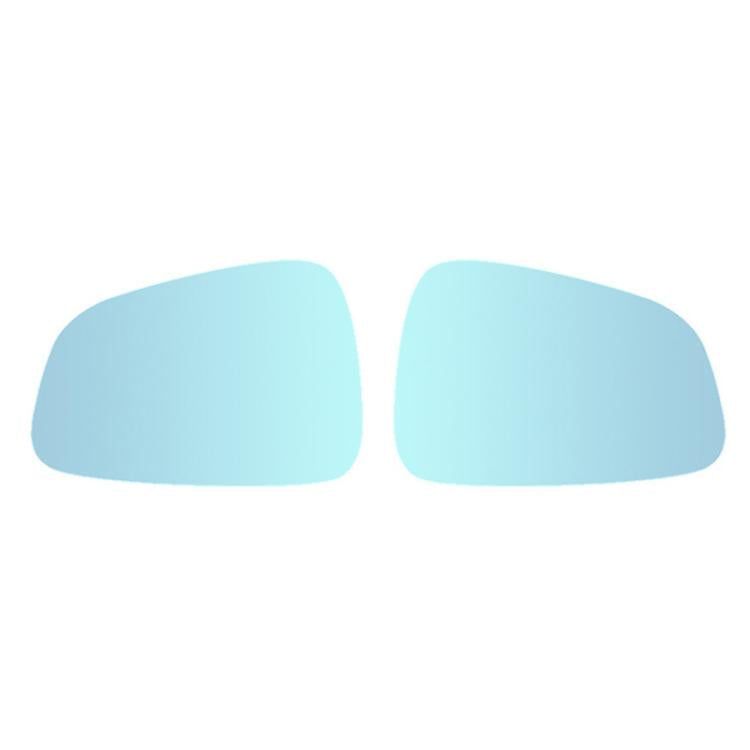 For Tesla Model X Blue Wide Field Of View Anti-glare Rearview Mirror Reversing Lens - Convex Mirror & Accessories by buy2fix | Online Shopping UK | buy2fix