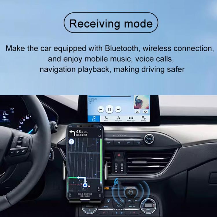 2 In 1 Aux Car Bluetooth 5.4 Audio Receiver Transmitter - Bluetooth Adapters by buy2fix | Online Shopping UK | buy2fix