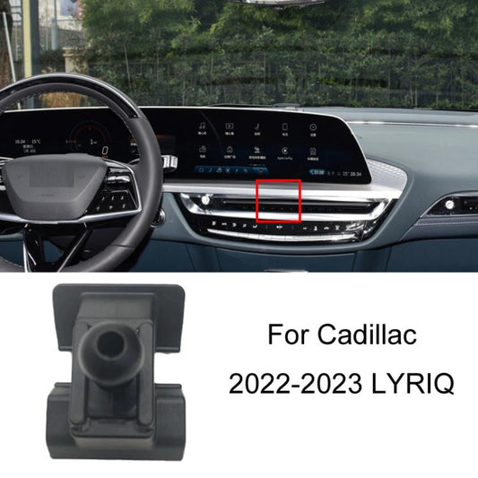 For Cadillac Car Special Mobile Phone Navigation Bracket Base, Model: 22-23 LYRIQ - Special Car Holders by buy2fix | Online Shopping UK | buy2fix