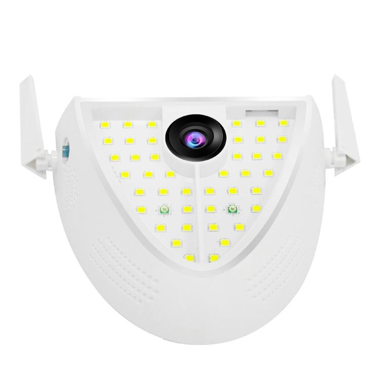 DP16 2.0 Megapixel 42 LEDs Garden Light Smart Camera, Support Motion Detection / Night Vision / Voice Intercom / TF Card, UK Plug - Security by buy2fix | Online Shopping UK | buy2fix