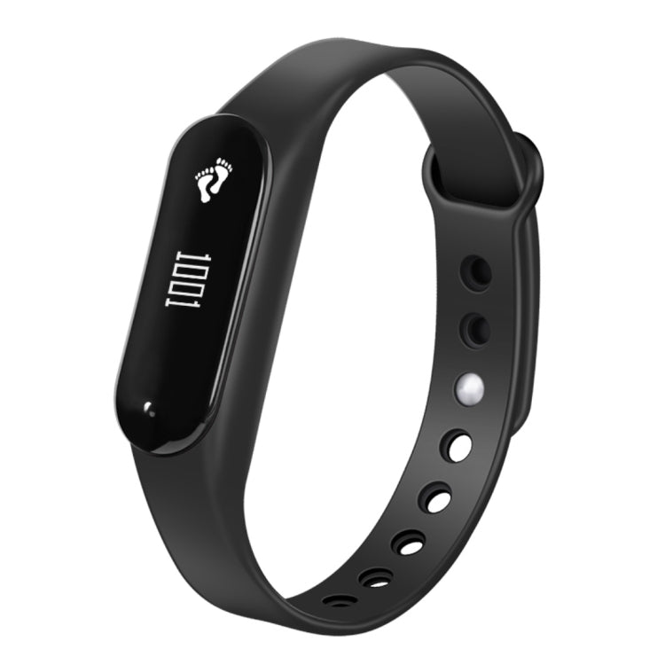 CHIGU C6 0.69 inch OLED Display Bluetooth Smart Bracelet, Support Heart Rate Monitor / Pedometer / Calls Remind / Sleep Monitor / Sedentary Reminder / Alarm / Anti-lost, Compatible with Android and iOS Phones (Black) - Smart Wear by buy2fix | Online Shopping UK | buy2fix