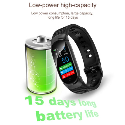 QW16 0.96 inches LCD Color Screen Smart Bracelet IP67 Waterproof, Support Call Reminder /Heart Rate Monitoring /Sleep Monitoring /Sedentary Reminder /Blood Pressure Monitoring (Black) - Smart Wear by buy2fix | Online Shopping UK | buy2fix