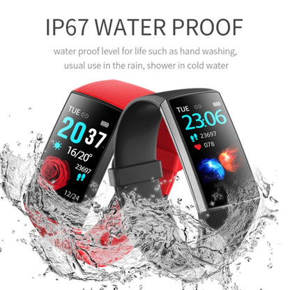 CY11 1.14 inches IPS Color Screen Smart Bracelet IP67 Waterproof, Support Step Counting / Call Reminder / Heart Rate Monitoring / Sleep Monitoring (Black) - Smart Wear by buy2fix | Online Shopping UK | buy2fix