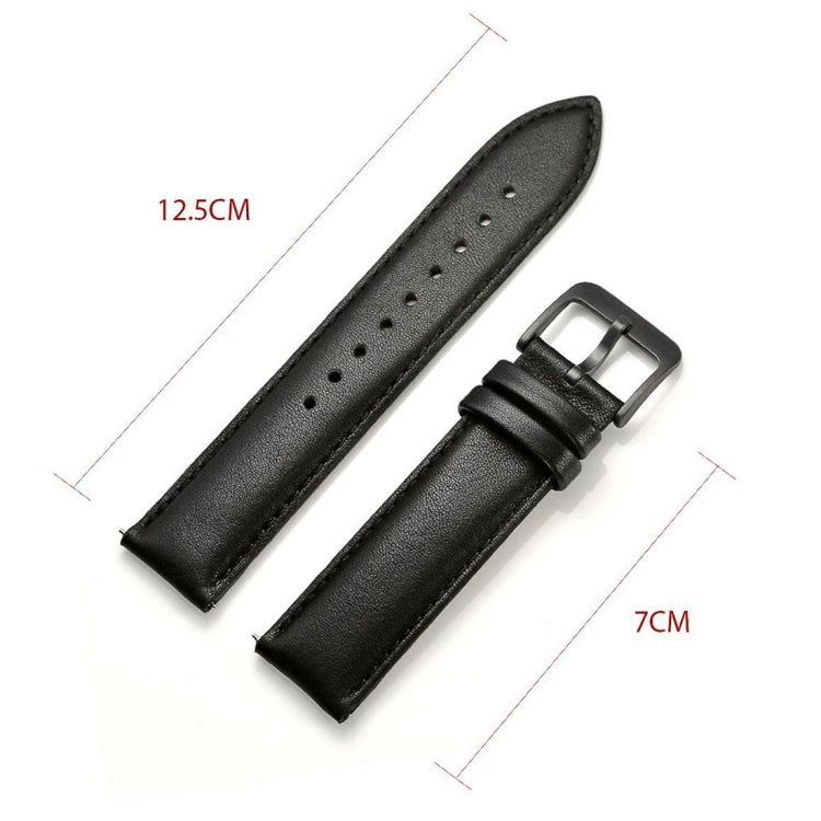 For Samsung Gear S3 Classical Genuine Leather Watch Band - Smart Wear by buy2fix | Online Shopping UK | buy2fix