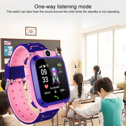 Q120 1.44 inch Color Screen Smartwatch for Children IP67 Waterproof, Support LBS Positioning / Two-way Dialing / One-key First-aid / Voice Monitoring / Setracker APP(Blue) - Smart Wear by buy2fix | Online Shopping UK | buy2fix