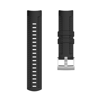 Silicone  Watch Band for SUUNTO 9(Black) - Smart Wear by buy2fix | Online Shopping UK | buy2fix