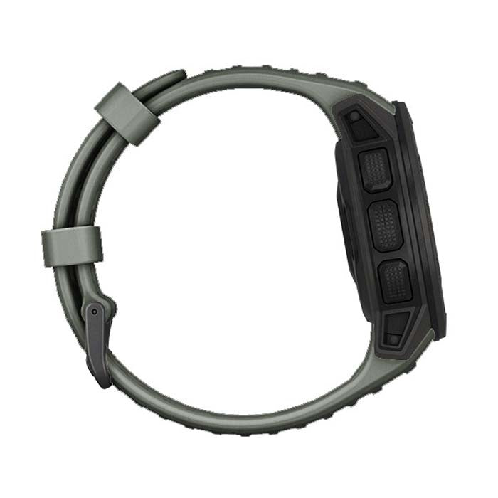 Silicone Watch Band for Garmin Instinct 22mm, Host not Included(Army Green) - Smart Wear by buy2fix | Online Shopping UK | buy2fix
