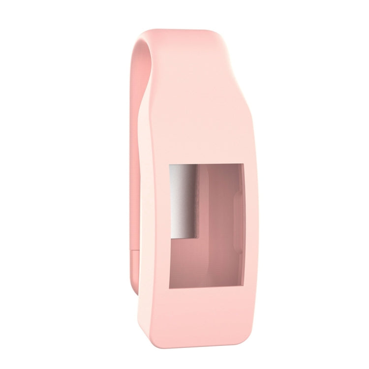 Smart Watch Silicone Clip Button Protective Case for Fitbit Inspire / Inspire HR / Ace 2(Pink) - Screen Protector by ENKAY | Online Shopping UK | buy2fix