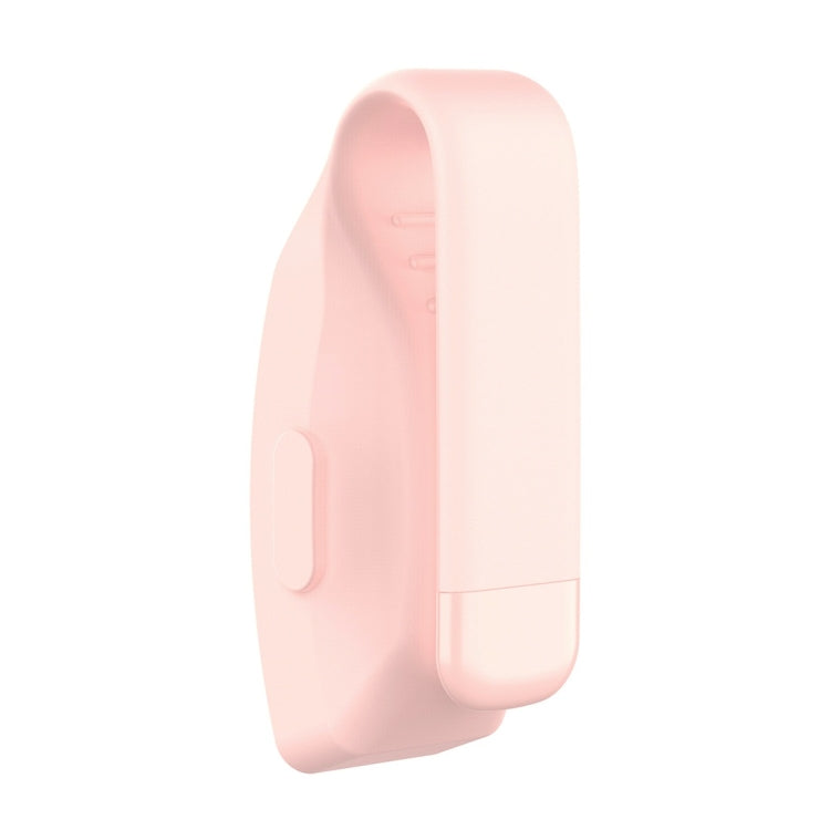 Smart Watch Silicone Clip Button Protective Case for Fitbit Inspire / Inspire HR / Ace 2(Pink) - Screen Protector by ENKAY | Online Shopping UK | buy2fix