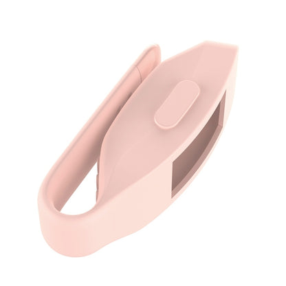 Smart Watch Silicone Clip Button Protective Case for Fitbit Inspire / Inspire HR / Ace 2(Pink) - Screen Protector by ENKAY | Online Shopping UK | buy2fix