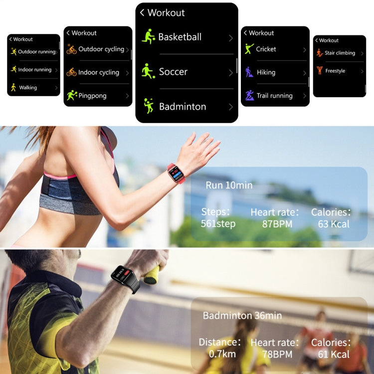 LOKMAT ZEUS 2 1.69 inch Screen Waterproof Smart Watch, GPS / Heart Rate  / Blood Oxygen / Blood Pressure Monitor(Red) - Smart Wear by Lokmat | Online Shopping UK | buy2fix