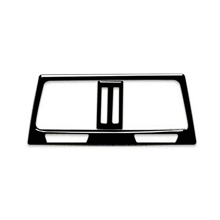 Car Rear Seat Air Vent Type C Decorative Sticker for BMW E70 X5 / E71 X6 2009-2013, Left and Right Drive Universal(Black) - In Car by buy2fix | Online Shopping UK | buy2fix