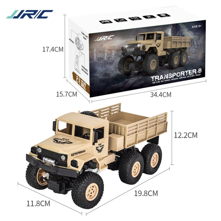 JJR/C 1:18 2.4Ghz 4 Channel Remote Control Dongfeng 8 Six-wheeled Armor Truck Vehicle Toy(Green) - RC Cars by JJR/C | Online Shopping UK | buy2fix