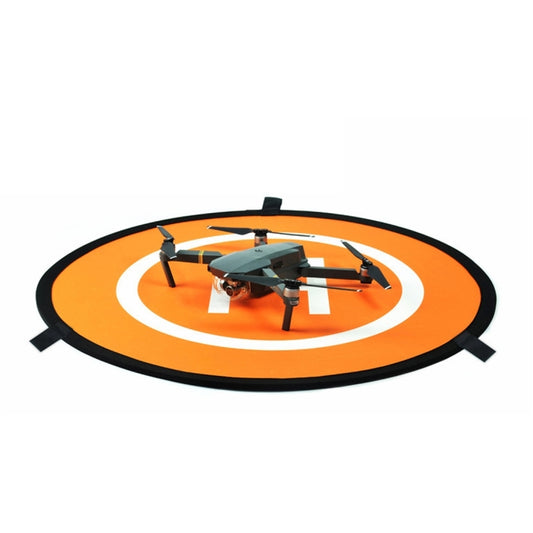 Portable Parking Apron RC Drone Quadcopter Fast-fold Landing Pad Tarmac Parking for DJI Mavic Pro / Phantom 3 / 4, Diameter 75cm (Orange + Blue) - DJI & GoPro Accessories by buy2fix | Online Shopping UK | buy2fix