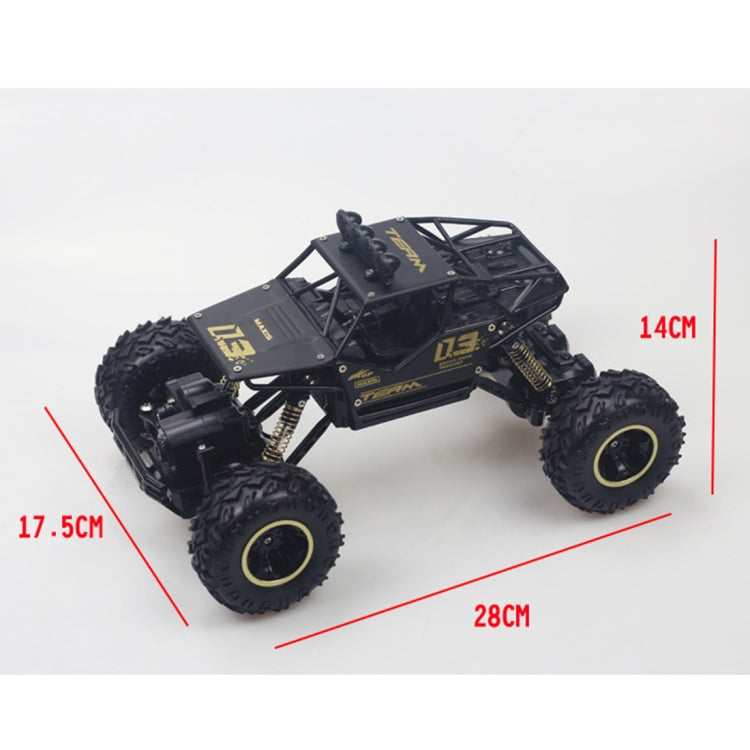 HD6026 1:16 Large Alloy Climbing Car Mountain Cross-country Four-wheel Drive Remote Control Car Toy, Size: 28cm(Blue) - RC Cars by buy2fix | Online Shopping UK | buy2fix