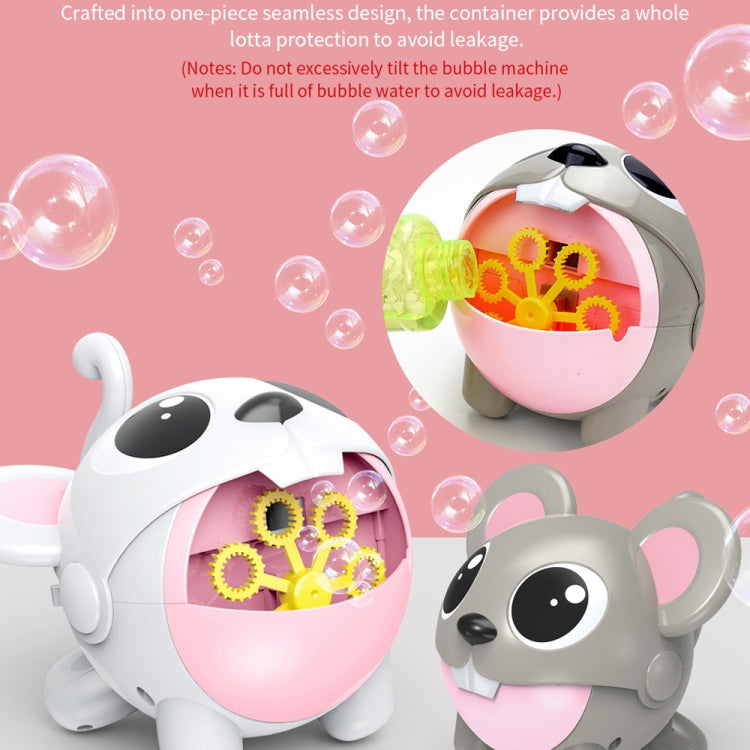 YDJ-V10 Automatic Cute Bubble Machine (With Battery)(Grey) - Toy Sports by buy2fix | Online Shopping UK | buy2fix