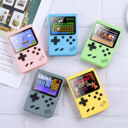 MK500 3.0 inch Macaron Mini Retro Classic Handheld Game Console for Kids Built-in 500 Games, Support AV Output(Green) - Pocket Console by buy2fix | Online Shopping UK | buy2fix