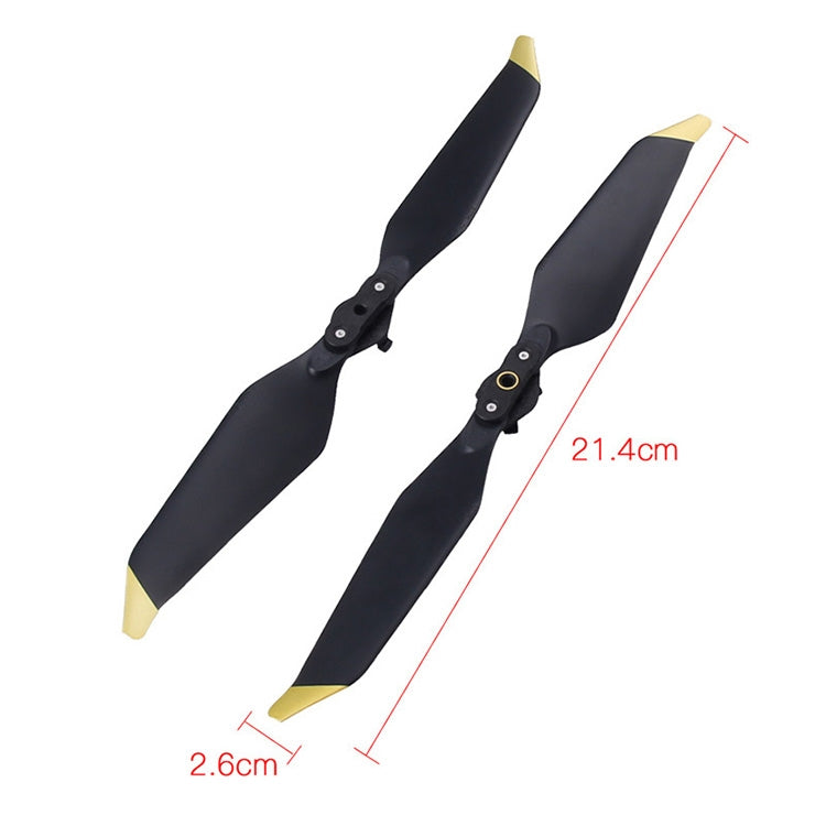 2 Pairs 8331 Noise Reduction Quick-Release CW / CCW Propellers for DJI Maivc Pro Platinum & Pro(Gold) - DJI & GoPro Accessories by buy2fix | Online Shopping UK | buy2fix