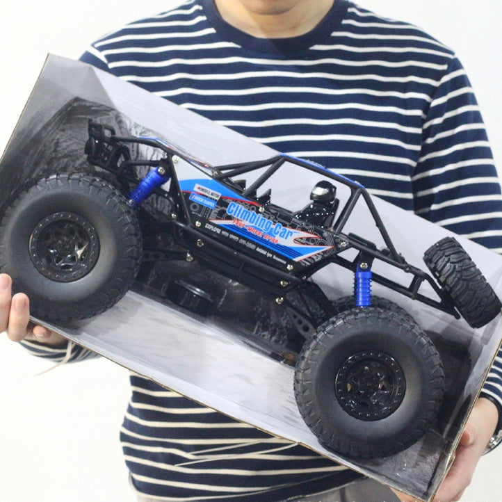 2837 1:10 Large High Speed Four-wheel Climbing Vehicle Model Bigfoot Monster Off-road Remote Control Racing Toy(Blue) - RC Cars by buy2fix | Online Shopping UK | buy2fix