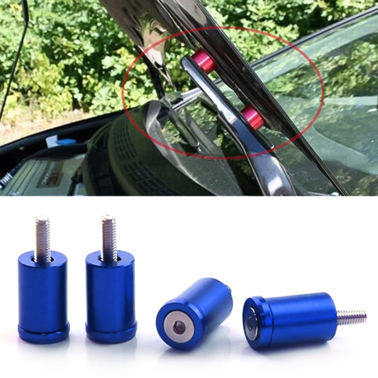 4 PCS Car Modified Isolation Column Engine Cover Blocked Up Screw Engine Turbine Ventilation Gasket Screw Washer (Blue) - In Car by buy2fix | Online Shopping UK | buy2fix