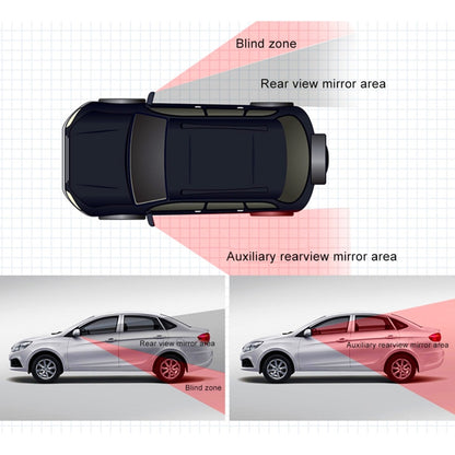 SHUNWEI Car Adjustable Blind Spot Mirror Wide Angle Auxiliary Rear View Side Mirror - Interior Mirrors by SHUNWEI | Online Shopping UK | buy2fix