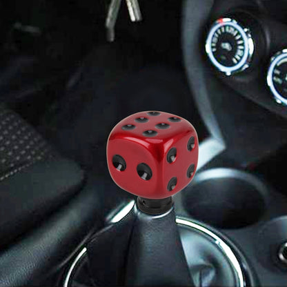 Universal Dice Shape Car Gear Shift Knob Modified Car Gear Shift Knob Auto Transmission Shift Lever Knob Gear Knobs - Shift Knob by buy2fix | Online Shopping UK | buy2fix