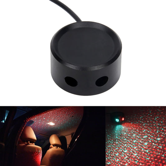 Car Roof Ceiling Decoration 5V Red Green LED Star Night Lights Projector Atmosphere Galaxy Lamp - Atmosphere lights by buy2fix | Online Shopping UK | buy2fix