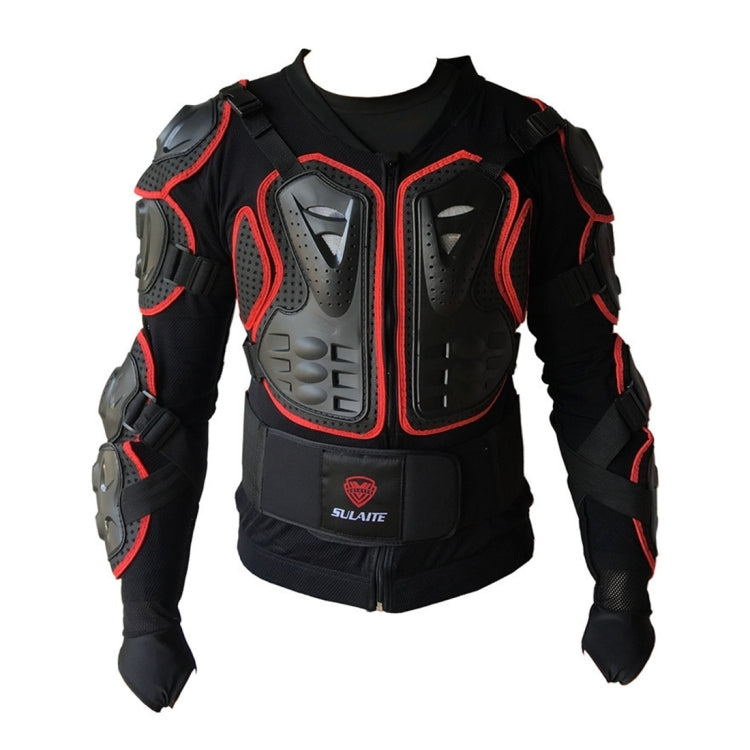 SULAITE BA-03 SUV Motorbike Bicycle Outdoor Sports Armor Protective Jacket, Size: L(Red) - Protective Gear by SULAITE | Online Shopping UK | buy2fix